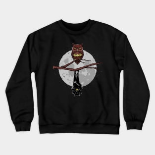 Bat Owl Crewneck Sweatshirt